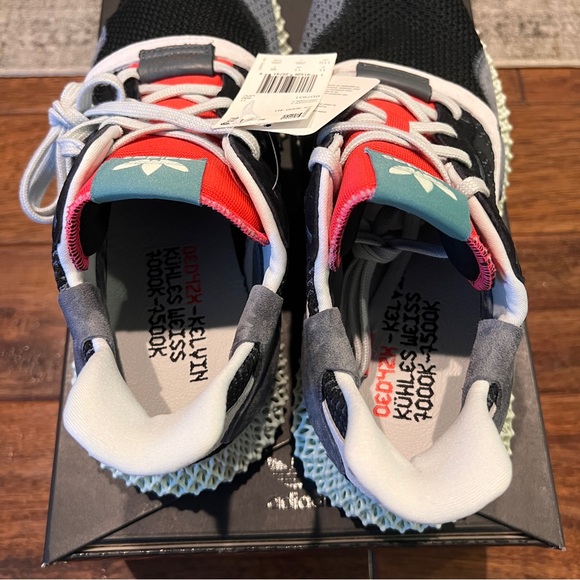 Adidas ZX 4000 Futurecraft 4D 'Black Onix' Men's Size 11.5 - Picture 8 of 13